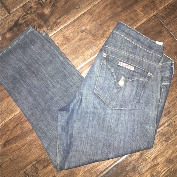 Cropped jeans. Low rise. Good condition - Picture 1 of 1